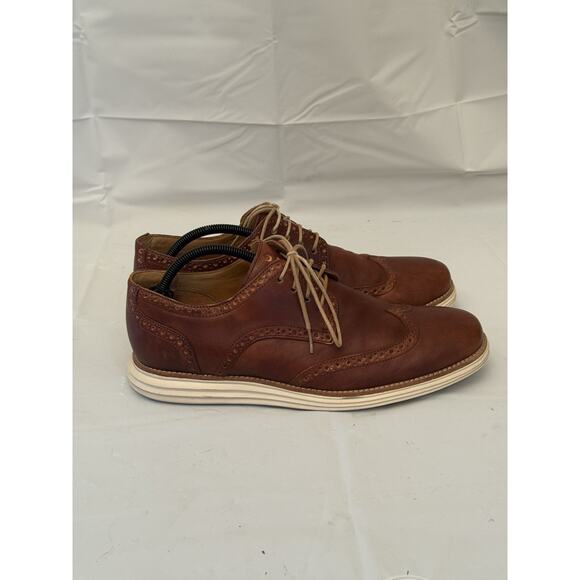 Cole Haan Lunargrand Wingtip Derby Oxford Woodbury Sneakers Men 11 M C12599 - Picture 1 of 9